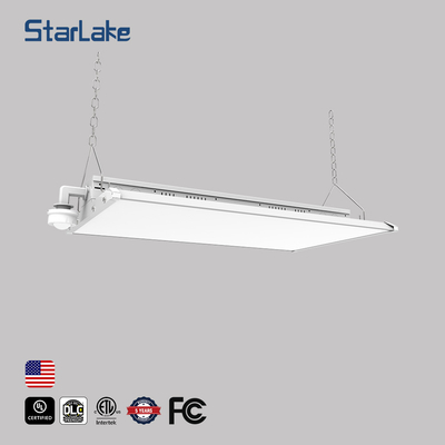 0-10V ডিমিং LED লিনিয়ার হাইবে লাইট 3000K-5700K CCT নির্বাচনযোগ্য 12000LM-60000LM