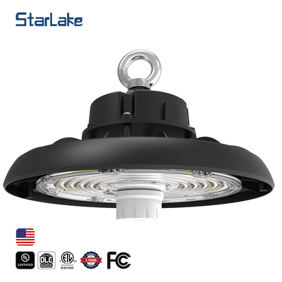 নিয়ন্ত্রিত 100W LED UFO হাই বে লাইট, গুদাম রাউন্ড হাই বে LED আলো