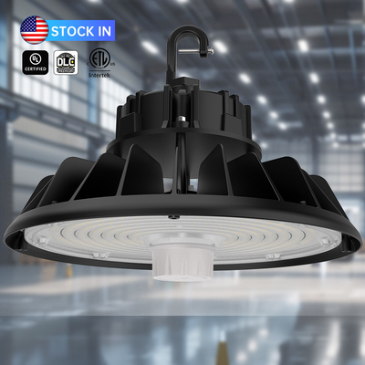 UL DLC 100W 200W 300W ডিমমেবল আইপি 65 হাইবে ইউএফও লাইট ফর ইন্ডাস্ট্রিয়াল গুদাম