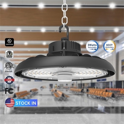 ডিমেবল LED হাই বে লাইট 150 LM/W গোলাকার LED হাই বে ফিক্সচার